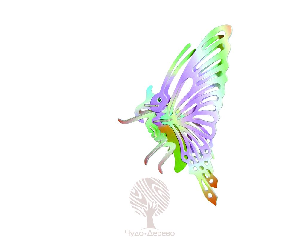 Бабочка (малая, цветная), арт.: EC022