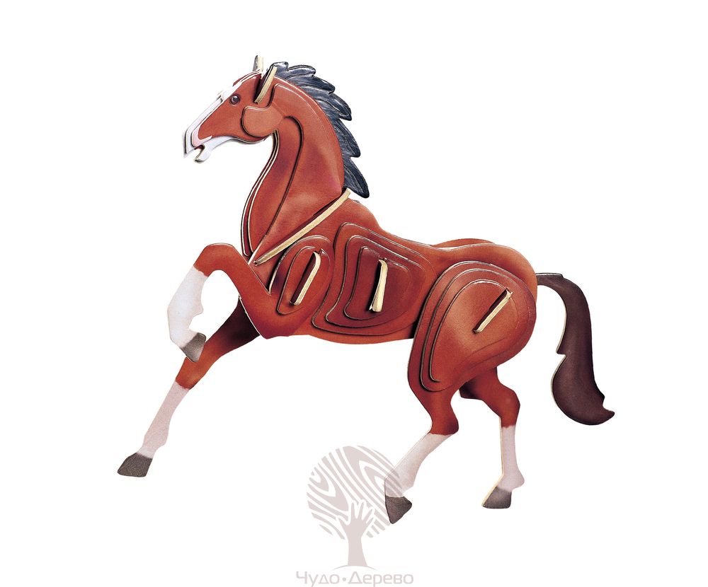 Лошадь (цветная), арт.: EC023