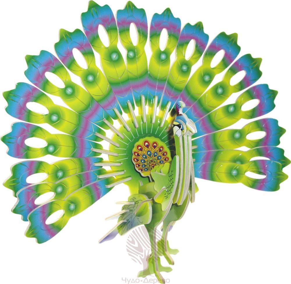 Павлин (цветной), арт.: MC014
