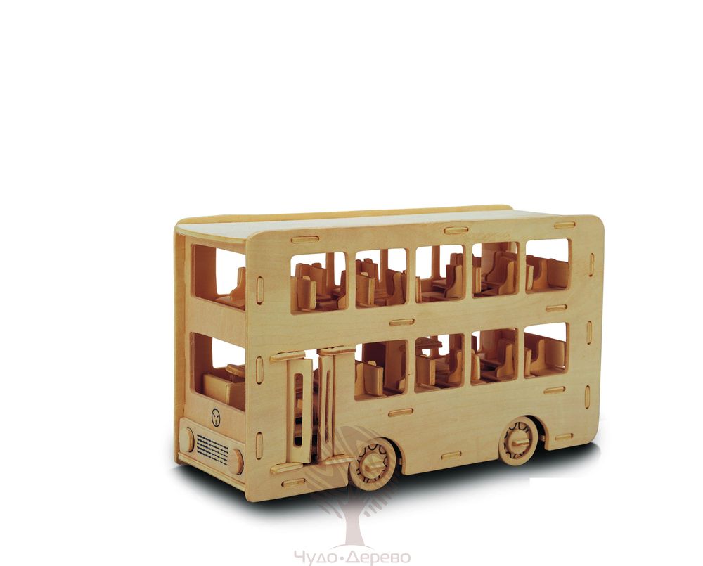 Двухэтажный автобус, арт.: P093