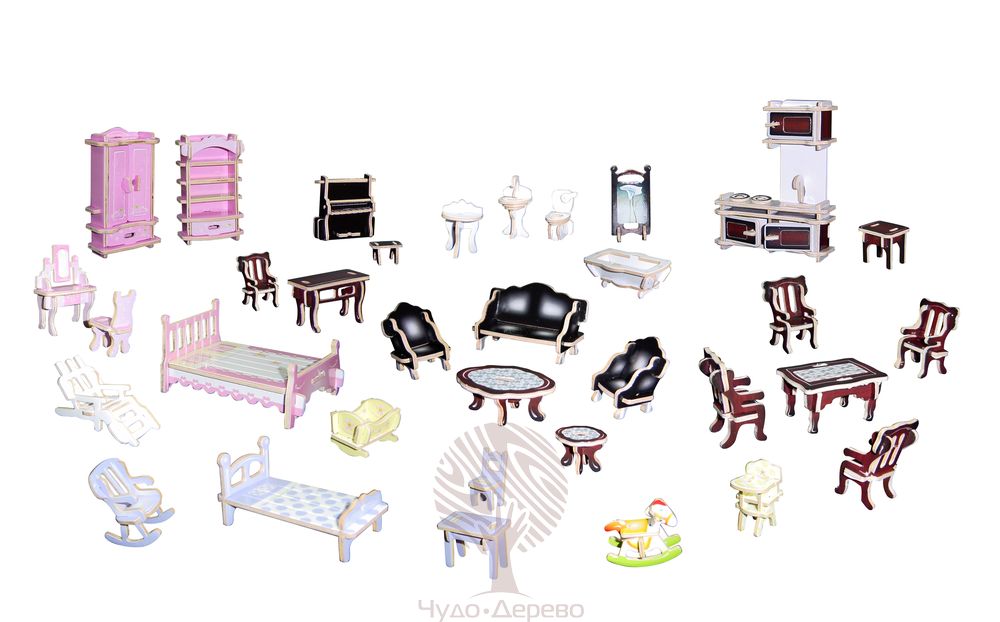 Мебельный гарнитур (цветной), арт.: PC077