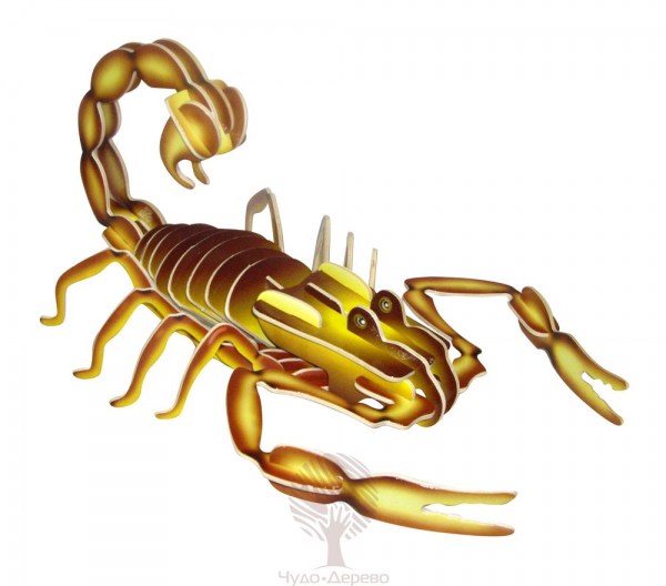 Скорпион (цветной), арт.: EC006