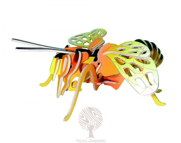 Пчела (цветная, малая), арт.: EC018