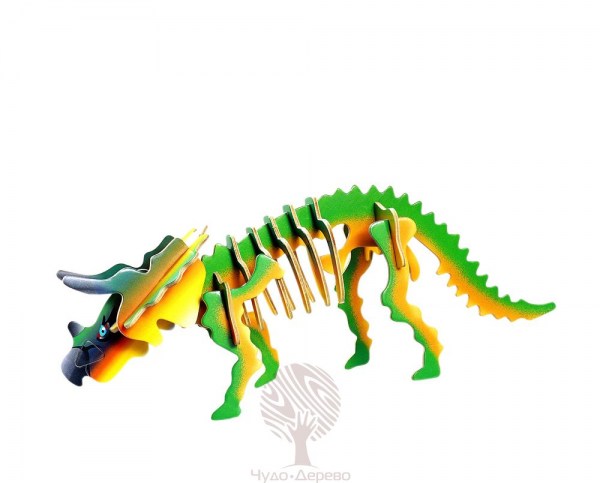 Трицератопс (цветной), арт.: JC001