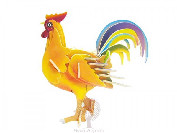 Петух (цветной), арт.: MC010