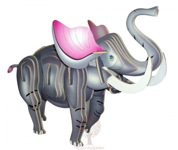 Слон (цветной), арт.: MC016