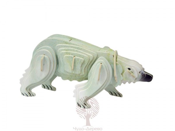 Белый медведь (цветной), арт.: MC023