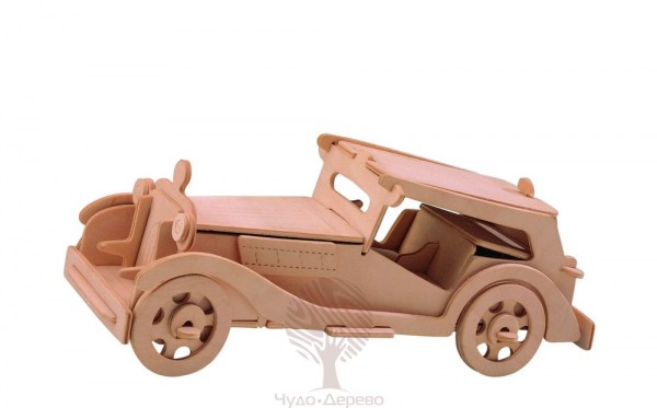Ретро автомобиль (МГ ТС), арт.: P016
