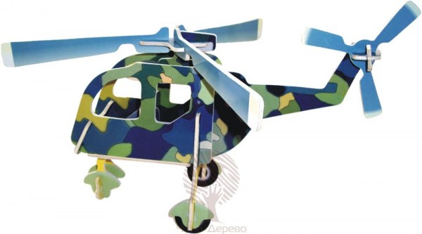 Вертолет (цветной), арт.: PC001