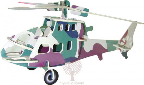 Боевой Вертолет (цветной), арт.: PC007