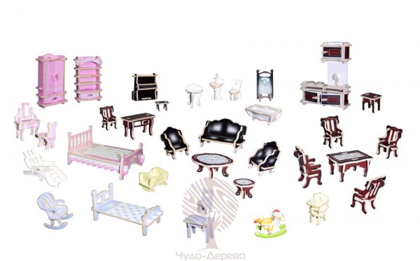 Мебельный гарнитур (цветной), арт.: PC077